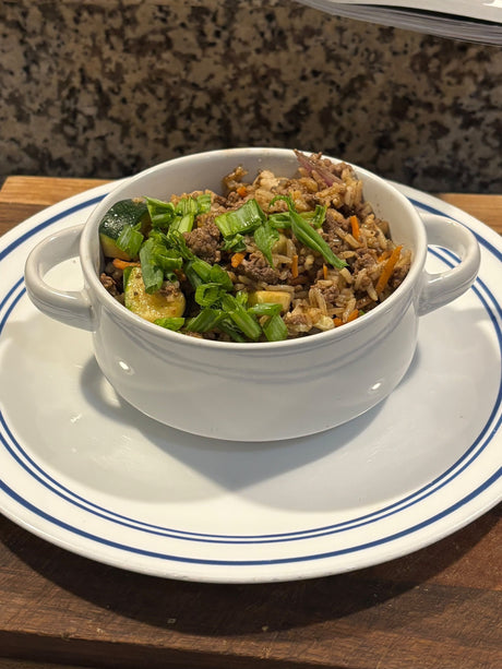 Laura’s Beef & Vegetable Fried Rice