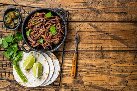 Ethan Heimer’s Slow-Cooked Shredded Beef Street Tacos