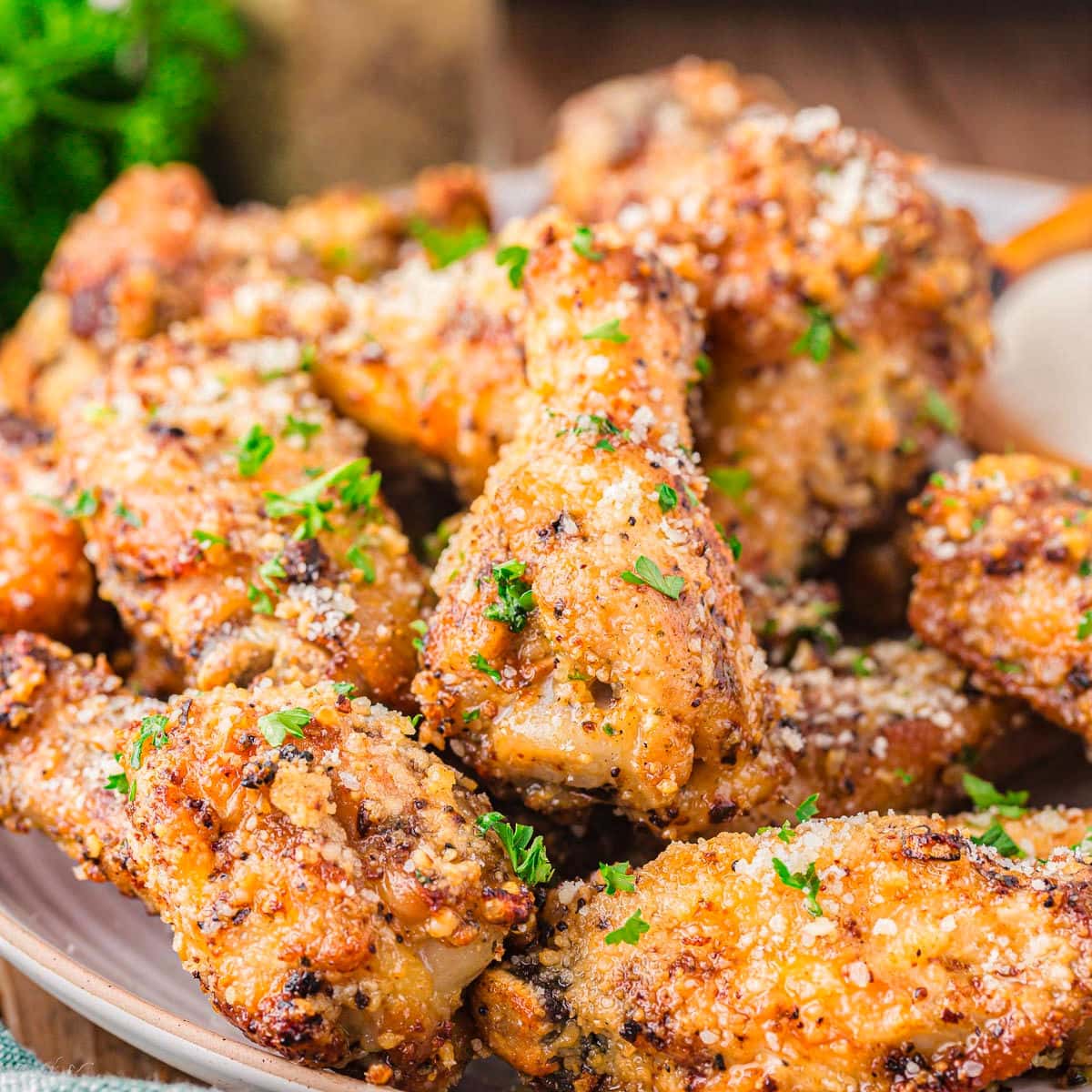 Garlic Parmesan Chicken Wings
