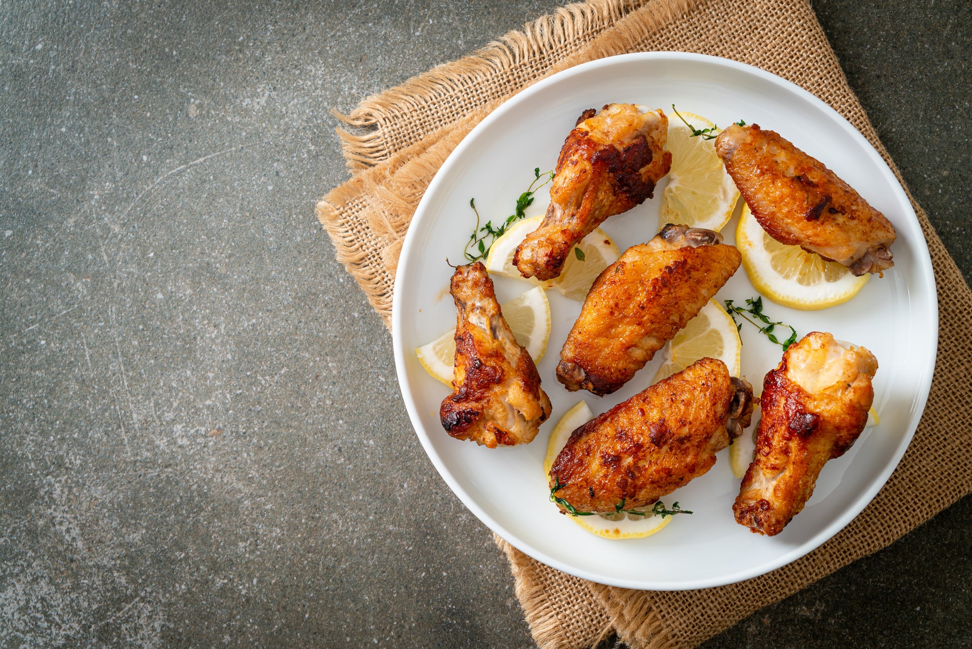 Lemon Pepper Chicken Wings