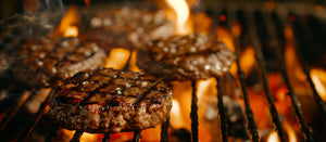 prime Angus steak burgers 