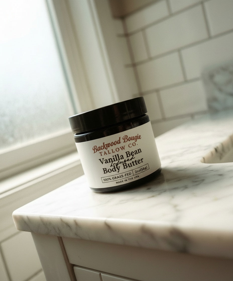 Vanilla Bean Infused Body Butter — 2 oz